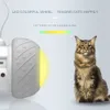 Cat Toys Smart Interactive Lregular Rotating Mode S Funny Pet Game Electronic LED Light Feather Kitty Balls 230309