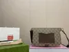 CC Blondie Bags Round Interlocking G Waist bag Crossbody Unisex Fashion Vintage Designer Messenger Bags Gold toned hardware 129500