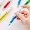 School Office Ballpoint Pens Creative Syringe Naald Ballpoint Naald Black Ink Ball Student Prize Advertentie Geschenken Pen