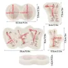 Bakning formar 3d påskkakor mögel söt tecknad ägg silikon mögel kex skärare fondant kakedekor verktyg