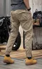 Pantalones de hombre Pantalones cargo de hombre Moda Hip Hop Pantalones multibolsillos Trendy Streetwear Pantalones de chándal sólidos Trabajo para hombre Pantalones de chándal tácticos 230310