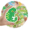 60Pcs-Pack Cartoon Lizard Stickers Wholesale Vinyl Sticker Waterproof Laptops Car Scrapbooking Water Bottle Guitar Box Skateboard JDM Luggage Decal