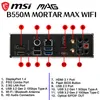 MSI MAG B550M MORTAR MAX WIFI Motherboard AMD Ryzen5 5600G CPU DDR4 3200 MHz 8 GB * 2 stücke Speicher Combo Micro ATX Mainboard NEU