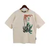 Mens T Shirts Designer Design Palm Tree Printing Tee Bomull