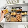 Butelki do przechowywania słoiki Xiaogui plastikowy pojemnik w kuchni Organizator Food Box Cajas