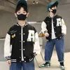 Jacken Jungen Harajuku Bomber Frühling Herbst Übergroße Paar Baseball Unisex Stil Studenten Schuluniform Hiphop Varsity Outfits 230310