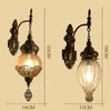 Wall Lamp Turkish Art Decor Ice-cracked Glass For Exotic Restaurant El Bar Cafe Retro Light WF1112
