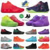 2023Lamelo shoes Mb 01 lamelo ball basketball shoes mens big size 12 all red lamelos rick and mortys mb.01 mb1 green gold black blue winterLamelo shoes