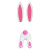 Decorative Flowers Wreaths Easter Rabbit Butt Ears Wreath Accessories For Front Door Bunny Pendant Ornament Home Decor Garden Decoration DIY P230310 P230310