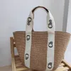 Fashion Basket damska torba wiadro torby ze słomy torebka Tote Beach Crossbody na ramię torebki damskie projektanci torby Totes torebka