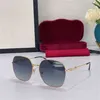 2024 Designer de luxe au large de Luxury Designer New Men's and Women's Sunglasses Off Version Family Trend Ni Ni Même boucle de rang personnalisée GG0882KAJIA