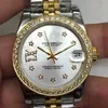 SUPERCLONE Datejust DATE c Safir Tasarımcı Saat Otomatik Makine Lüks Erkek Mekanik Aile Günlüğü İnci Odasında Tam Tablo Cenevre Es Erkekler için