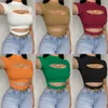 women's summer t shirts solid color pit strip empty sexy short sleeve hollow T-Shirt Top