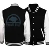 Men's Jackets letter A Baseball Jacket Coat Black White Slim Fit University Varsity Jackets Coats Uuniform Motorcycle Bomber Streetwear Fleece 230310