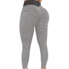 Women's Leggings 2pcs/ Bags Grid Tights Yoga Pants Women Seamless High Waist Breathable Gym Fitness Push Up Clothing Girl Pant