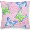 Kudde 45 45 cm Case Polyester Square Cover Kast Kontorssoffa Butterfly Pillows Funda CoJines 45x45