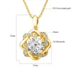 قلادة قلادة Szjinao نجم David Necklace 3 Carats Pure 925 Silver Diamond Diamond Tester Pass Wedding Jewelry Sale 230309