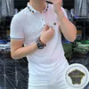 HOTSALES 2023 Luxury Spring Summer Designer Men's Polos T-shirt Tees LETTRE JETURE HEUX Men de coton Tops Tees Luxury Casual Couple Clothe