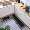 Carpets Long Kitchen Mat Absorbent Kitchen Rug Anti-slip Carpet for Bedroom Entrance Doormat Bedside Area Rugs Chinese Style Mats W0310