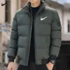 Designer mens jaquetas puffer jaqueta de luxo 2023 inverno masculino engrossado casual algodão casaco moda juventude algodão casaco marca tecnologia jaqueta