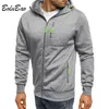 Hommes Hoodies Sweatshirts BOLUBAO Casual Zipper Mode Veste À Capuche Marque Solide Couleur À Capuche Sweat Hommes 230310