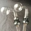 Gourd bend pot Wholesale Glass Bongs Accessories, Glass Water Pipe Smoking