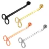 Candle Wick Trimmer Stainless Steel Candle Scissors Trim Wick Cutter Snuffer Round Head Candle Core Shears Handmade Tools