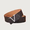 Cinturón de diseñador Hombres Mujeres Cinturones de moda Hebilla de oro grande Cinturones de moda de cuero genuino Correa clásica Ceinture 3.8 cm Ancho Sin caja