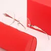 22% zniżki na okulary przeciwsłoneczne Nowy szef Lopard Męscy bezszroce streetowe okulary mody okulary przeciwsłoneczne Nowe