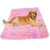 Paw Print Couverture pour animaux de compagnie chenils stylos Chiot Chiens Sommeil Pad Tapis Hiver Chaud Doux Corail Polaire Chien Chat Jeter Couvertures Animaux Fournitures