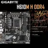 ギガバイトH610M H DDR4マザーボードIntel H610サポートLGA 1700 12th Gen CPU D4 64GB RMA PCI-E4.0 M.2 Office M-ATX Mainboard New