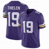 Justin Jefferson TJ Hockenson Dalvin Cook Maglie da calcio personalizzate Adam Thielen Kirk Cousins Randy Moss KJ Osborn Harrison Smith CJ Ham Lewis Cine Christian Darrisaw