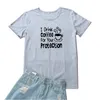 T-shirts pour femmes Je bois du café pour votre protection