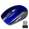Drahtlose Maus, einstellbare DPI-Maus, 6 Tasten, optische Gaming-Maus, Gamer, kabellose Mäuse mit USB-Empfänger, 2,4 GHz, für PC