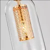 Подвесные лампы Европа хрустальное железо промышленное освещение декоративные предметы для домашней деко -столовую люстры потолочные дизайнер роскошный дизайнер