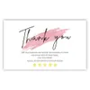 Gift Cards 30 Pcs White Thank You Card Thank You For Your Order Card Praise Labels For Small Businesses Decor For Small Shop Gift Packet Z0310