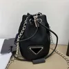 Femmes porte-clés petit sac longue chaîne épaule Messenger sacs cordon classique sac à main seau taille Keychain277r