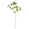 Flores decorativas de vegetação artificial Plantas de hastes de 70 cm de 120 cm de galhos de folhas falsas Ficus Twig Fern Fake Green Bushs Brehrubs Party Home Party