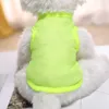 Vêtements pour animaux de compagnie maille gilet printemps été chien vêtements couleur unie haut sans manches Teddy VIP chat chien vêtements