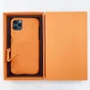iPhone cases Phone Case Card Holder Keychain Luxury Fashion Leather Women Men Gift Set ix-13pro max with box 7 color
