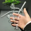 Smoking Pipes Serpentine Glass Boiler mit transparentem Gürtelboden aus Glas