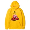 Sweats à capuche pour hommes Sweatshirts Anime Initial D Rising Jap Sweat à capuche JDM Drift Red Car Fashion Tops Harajuku Streetwear Sweat à capuche en polaire à manches longues 230310