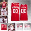 El baloncesto universitario viste una camiseta de baloncesto Indiana Hoosiers cosida a medida 0 Xavier Johnson Jersey 1 Jalen Hood-Schifino 3 Anthony Leal 32 Trey Galloway 5 Malik