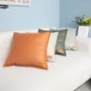 Kudde modern sängen S täckning tjock cognac solid dekorativ för sovrum vardagsrum fodral soffa bäddsoffa