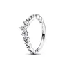 925 Sterling Silver Pandora Ring Is The Women's Original Crown Heart Fork Engagement Wedding Vortex Crown Rings Jewelry
