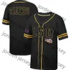 2023 LSU Custom NCAA Baseball Jerseys Tigers Baseball Jersey Alex Bregman Brayden Jobert Devin Fontenot Zack Mathis Dylan Crews Tre Morgan DJ LeM