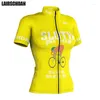 Yarış ceketleri bisiklet jersey kadınlar kısa kollu bisiklet kıyafetleri bayan hızlı kuru mtb gömlek dağ yol bisiklet roupa Ciclismo feminina