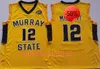 Męska koszulka koszykarska Victor Wembanyama Metropolitans 92 szyta #12 Ja Morant Murray State Racers #35 Kevin Durant Texas Longhorns Jersey