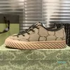 Männer Frauen Designer Gestreifte Casual Schuhe Leinwand Mode Vintage Sneaker Luxus Floral Lace-Up Klassische Outdoor Schuh Wanderschuhe