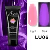 Gel per unghie 15ml Luminous Poly per l'estensione delle dita che si illuminano al buio Manicure in acrilico a costruzione rapida indolore